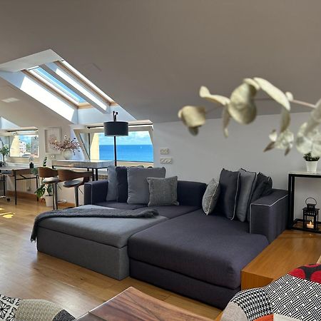 Bustos Home Apartamento Gijon Bagian luar foto